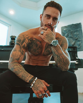 Mike Chabot, beard, watch, motivation, bodybuilder, gym, model, man, sport HD phone wallpaper
