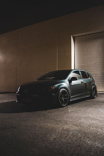 Volkswagen, Cars, Dark, Car, Machine, Side View HD phone wallpaper