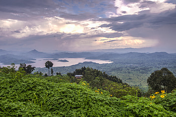 Virunga National Park, Virunga Lodge, Luxury safari, Rwanda HD wallpaper
