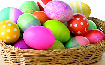 Happy Easter everyone, Easter eggs, Eggs, Colours, Multicolours HD wallpaper