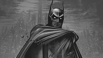 Batman Life Monochrome , batman, superheroes, artist, artwork, digital-art, monochrome, black-and-white HD wallpaper