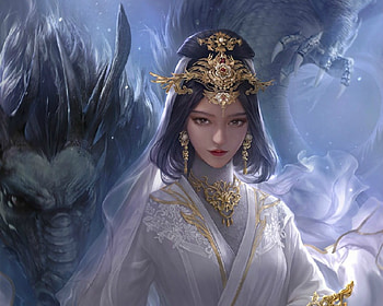 Beautiful Princess, fantasy, art, woman, beauty HD wallpaper