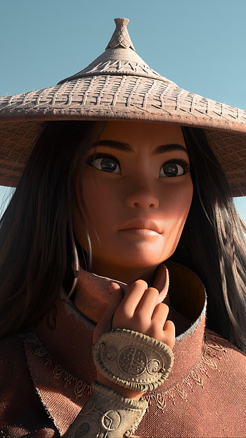 Raya and the Last Dragon , 2021 film, Pixar animation, Beautiful scenes HD phone wallpaper
