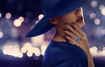 Fashion Blue, blue, fashion, graphy, models, people, beauty HD wallpaper