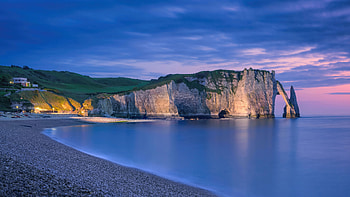 Etretat Chalk, france, world, nature HD wallpaper