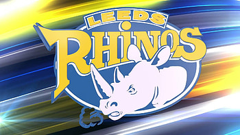 Leeds Rhinos' logo, Rugby League HD wallpaper