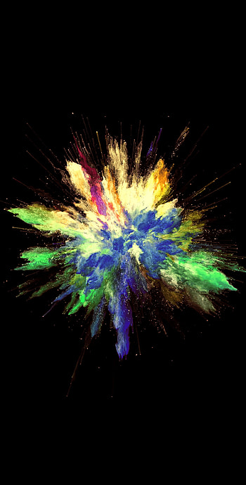 Color explosion, Bright and vivid, Artistic display, Abstract ry HD phone wallpaper