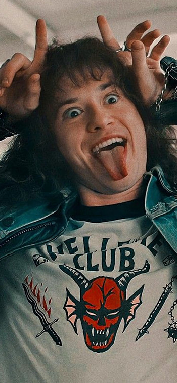 Eddie Munson, nose, organ HD phone wallpaper