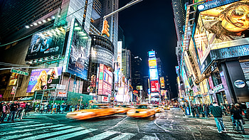 Captivating cityscape, Iconic crossing, Urban life, Modern metropolis HD wallpaper