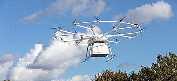 Volodrone logistics, Cutting-edge delivery system, Next-level transportation, Efficient aerial solution HD wallpaper