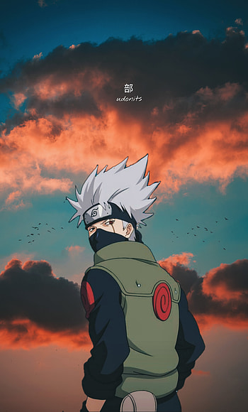 Kakashi, cloud, sky HD phone wallpaper
