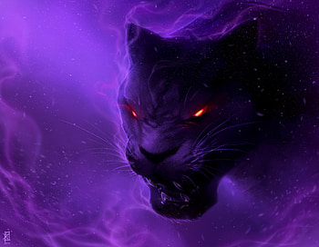 Black Panther Digital Art Illustration, black-panther, artist, artwork, digital-art, illustration, deviantart HD wallpaper