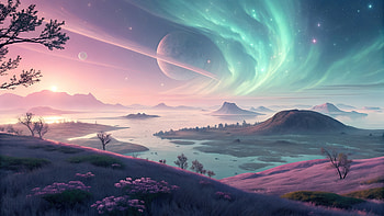Subconscious Landscapes, artist, artwork, digital-art, ai HD wallpaper