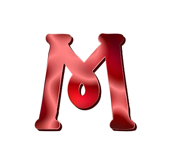 Alphabet 12, letter M HD wallpaper