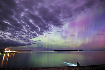 Northern Lights HD wallpaper
