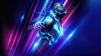 Blue Bettle Poster, blue-beetle, 2023-movies, movies, superheroes, poster HD wallpaper