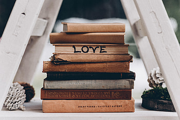 Love, Books, Words, Inscription HD wallpaper