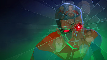 My Adventures With Superman — : Shattered Sky HD wallpaper