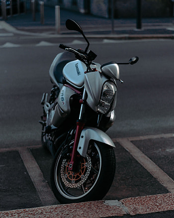 Sports, Motorcycles, Grey, Motorcycle, Bike, Kawasaki, Kawasaki Er-6N HD phone wallpaper