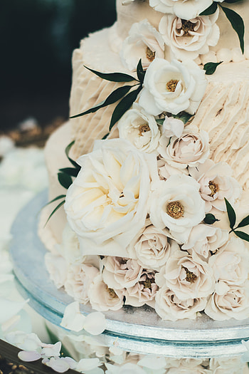Flowers, Food, Roses, Cake, Decoration HD phone wallpaper