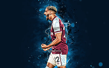 Said Benrahma, soccer, football, whufc HD wallpaper