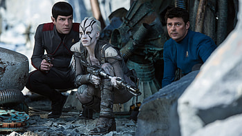 Star Trek Beyond Zachary Quinto And Sofia Boutella, star-trek-beyond, movies, 2016-movies HD wallpaper