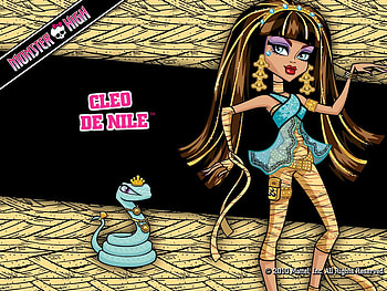 cleo de nile, de, monsterhigh, mummy, nile, cleo HD wallpaper