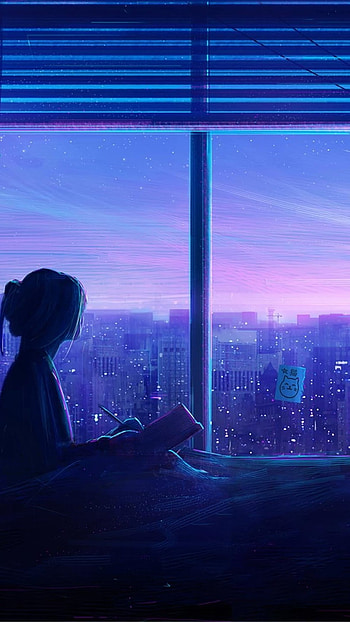 Aesthetic, Anime Alone HD phone wallpaper