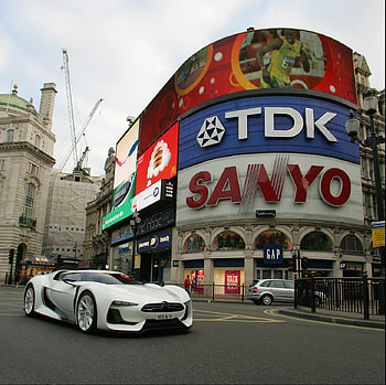 Total Video Game, white, city, car, road, sportcar HD wallpaper