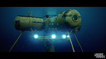 Undersea Exploration Submarine, video game HD wallpaper