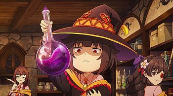 KonoSuba: An Explosion on This Wonderful World! - Megumin, Megumin (KonoSuba), Anime Girl, Funny, Cute, KonoSuba HD wallpaper