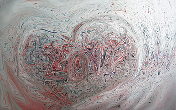 Abstract, Love, Shine, Light, Lines, Inscription, Heart HD wallpaper