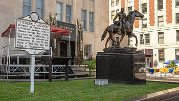 Stonewall Jackson, Clarksburg, West Virginia, Confederate HD wallpaper
