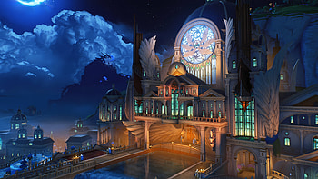Wuthering Waves: Enchanting Palace, video game, Wuthering Waves, palace HD wallpaper