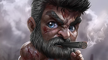 Chibi Logan Art, logan, superheroes, artwork, digital-art HD wallpaper