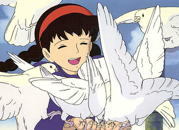 Sheeta, Laputa: Castle in the Sky HD wallpaper