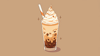 Coffee Milkshake - Irresistible Creamy Beverage Background, Coffee Milkshake, food, milkshake HD wallpaper
