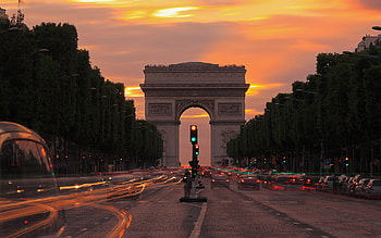 Arc de Triomphe, , Parisian delight, Full resolution HD wallpaper