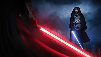 Darth Vader Vs Obi Wan Kenobi, star-wars, darth-vader, superheroes, artist, artwork, digital-art, artstation HD wallpaper
