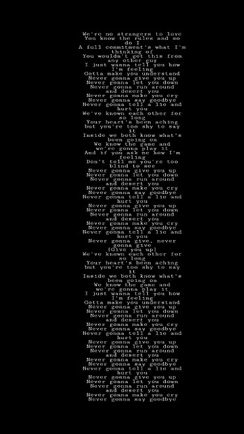 Rick Roll, Never, Gonna give you up, Never Gonna give you up, Rick Astley HD phone wallpaper