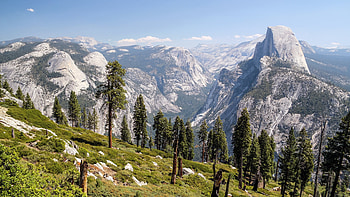 Yosemite, California, National parks, Beautiful background HD wallpaper