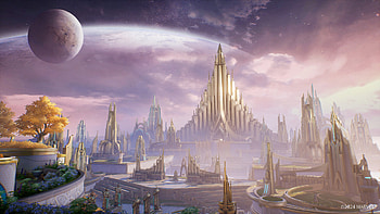 Marvel Rivals : Epic Cosmic Landscape, video game, Marvel Rivals HD wallpaper