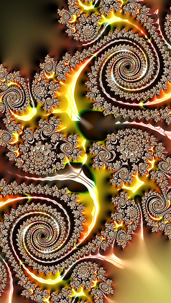 Fractal Art Trippy Psychedelic Background for Smart, Abstract, fractal HD phone wallpaper