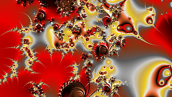 Trippy Psychedelic Fractal, trippy, psychedelic, aesthetic, Abstract, fractal HD wallpaper