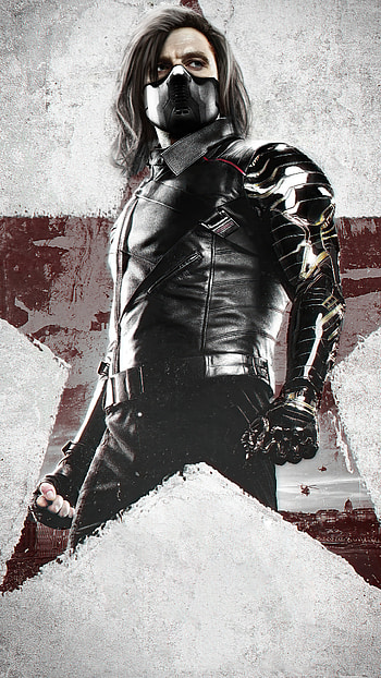 Sebastian Stan, Winter Soldier, Falcon and the Winter Soldier HD phone wallpaper