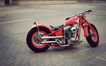 Motorcycles, Vintage, Motorcycle, Bobber HD wallpaper