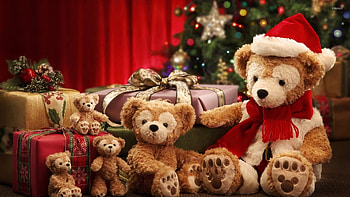 Teddy bears, Christmas gifts , Holiday season, Festive surprises HD wallpaper