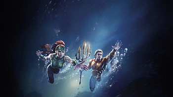 Justice League Throne Of Atlantis, justice-league, aquaman, mera, superheroes HD wallpaper