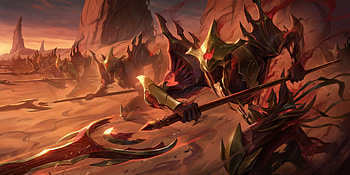 Corrupted Sand Soldier, video game, Legends of Runeterra HD wallpaper