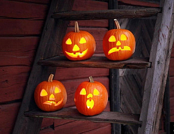 Halloween pumkins, halloween, htaphy, abstract, punkins HD wallpaper